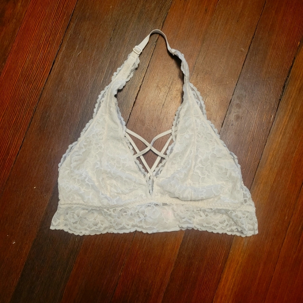 PINK halter top bralet